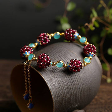 Berries Natural Stone Bracelet