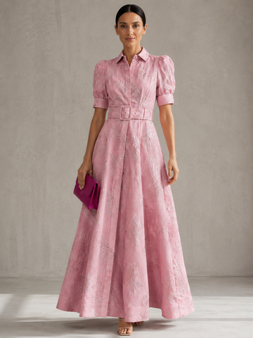 Elli | Short Dress with Balloon Sleeves