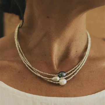 Antique-Style Pearl Necklace
