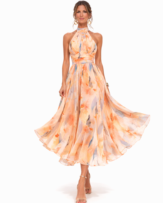 Aurora Halter Dress
