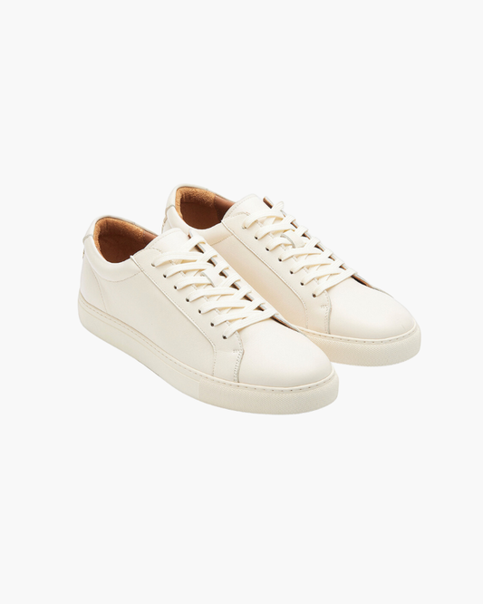 Essential Leather Sneaker - Ivory