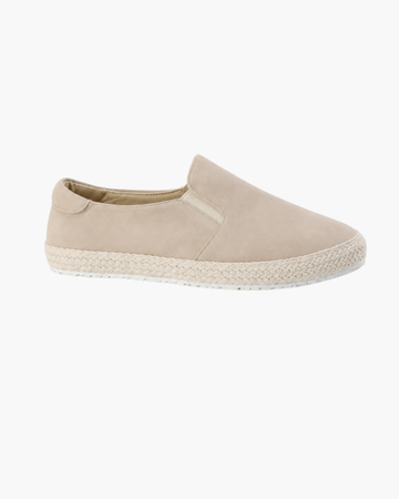 Vaticano Suede Mule - Beige