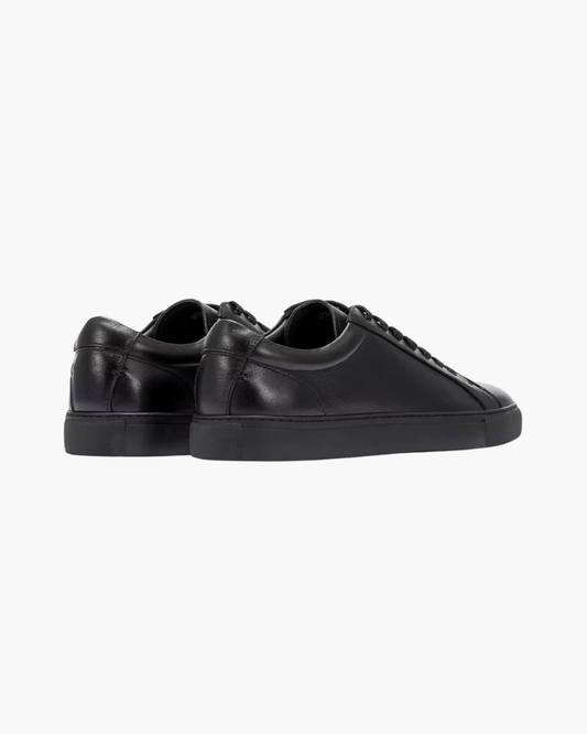 Essential Leather Sneaker - Black