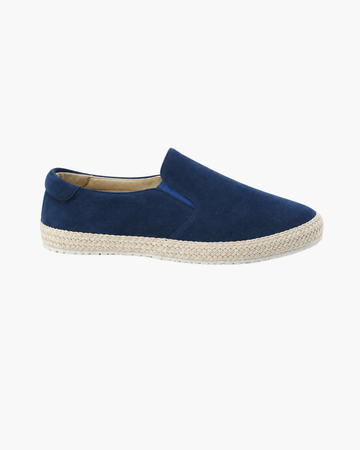 Vaticano Suede Mule - Blue