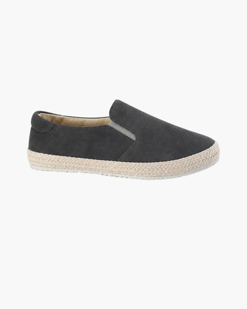 Vaticano Suede Mule - Grey