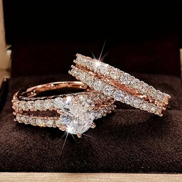 Eternal Sparkle Ring Set