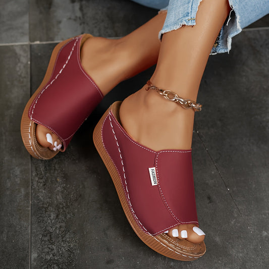 Isabelle - Wedge Mule