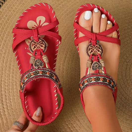 Flora - Ibiza-Style Comfort Sandals