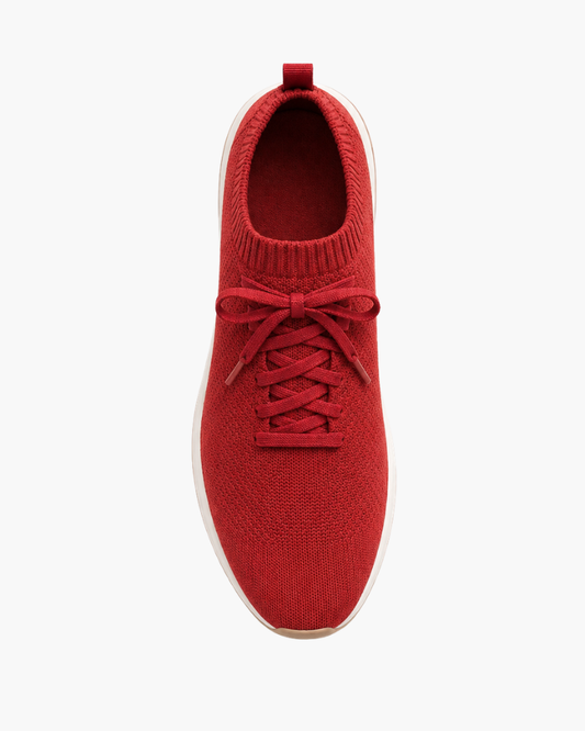 Solana Mesh Slip-On Sneaker - Red