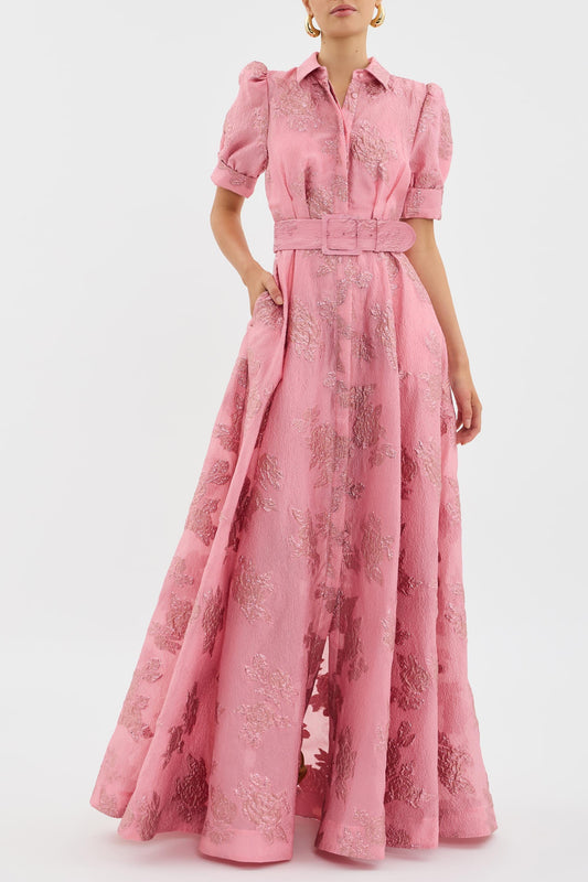 Elli | Short Dress with Balloon Sleeves