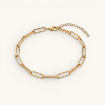 Bar Anklet Gold