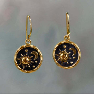 Boho Sun & Moon Earrings