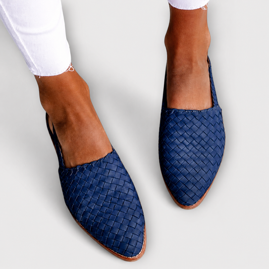 Simone - Woven Loafers