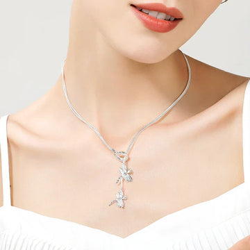 Sterling Silver Dragonfly Necklace