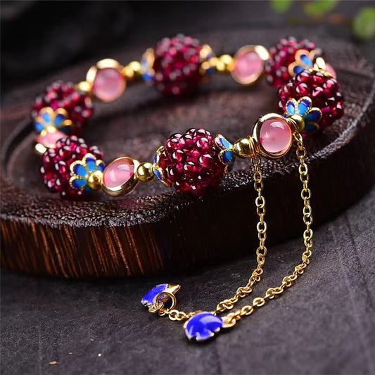 Berries Natural Stone Bracelet