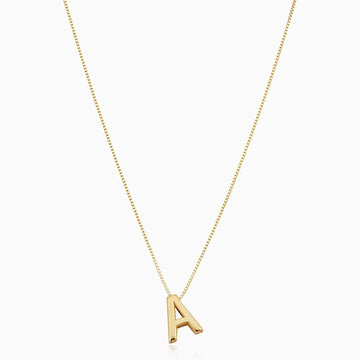 Love Letter Initial Necklace