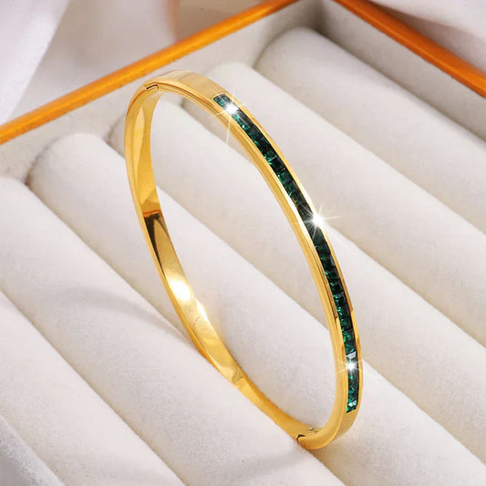 Green & Gold Bracelet