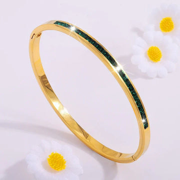 Green & Gold Bracelet