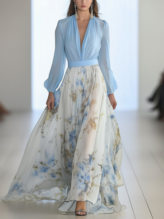 Pénélope Floral Maxi Dress