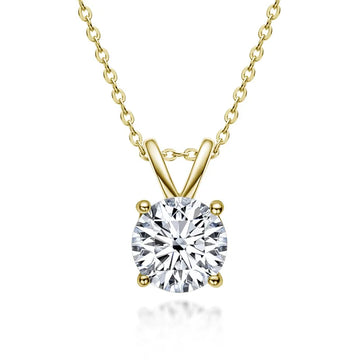 Exclusive Sterling Silver Moissanite Necklace