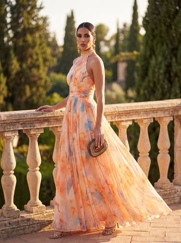 Aurora Halter Dress