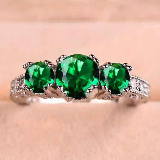 Timeless Emerald Ring