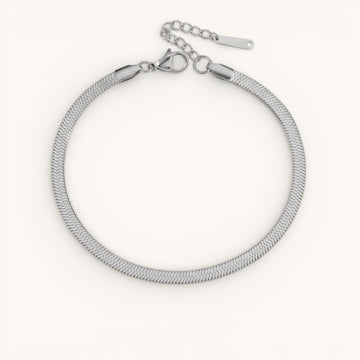 Cobra Anklet Silver