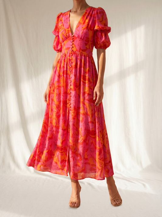 Armonia | Sunlit Glow Maxi Dress