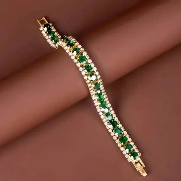 Green & Gold Bracelet
