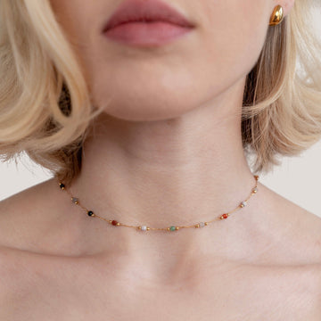Minimalist Stone Necklace