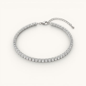 Blanc Anklet Silver
