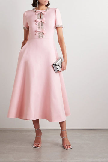 Satin Midi Dress